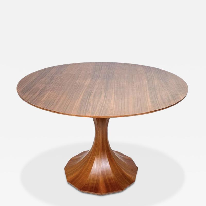 Mid Century Modern Wooden Dining Table Italy 1960s