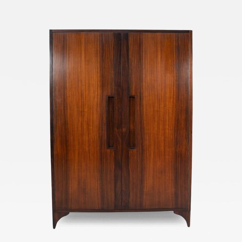 Mid Century Modern Wooden Wardrobe Italy 1960s 2 available