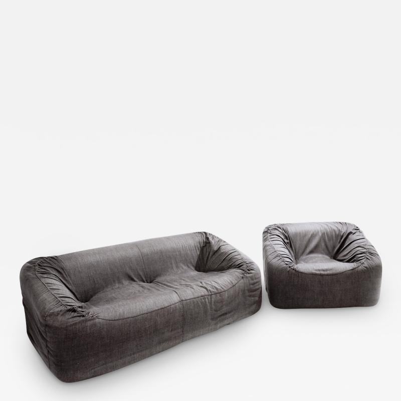 Mid Century Modern Zingaro Sofa Lounge Chair