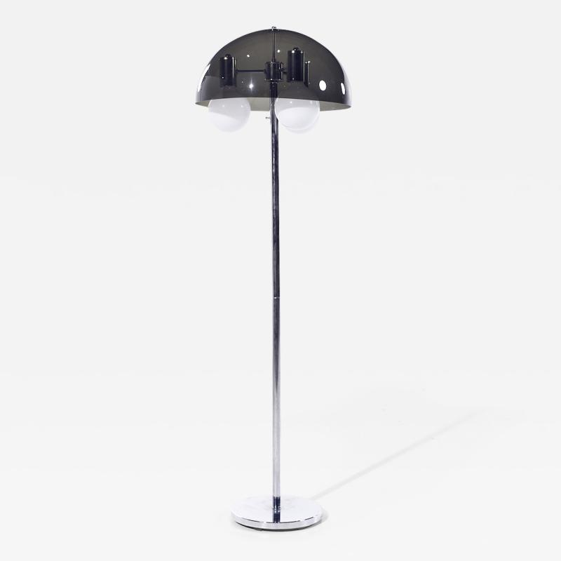 Mid Century Mushroom Chrome Floor Lamp