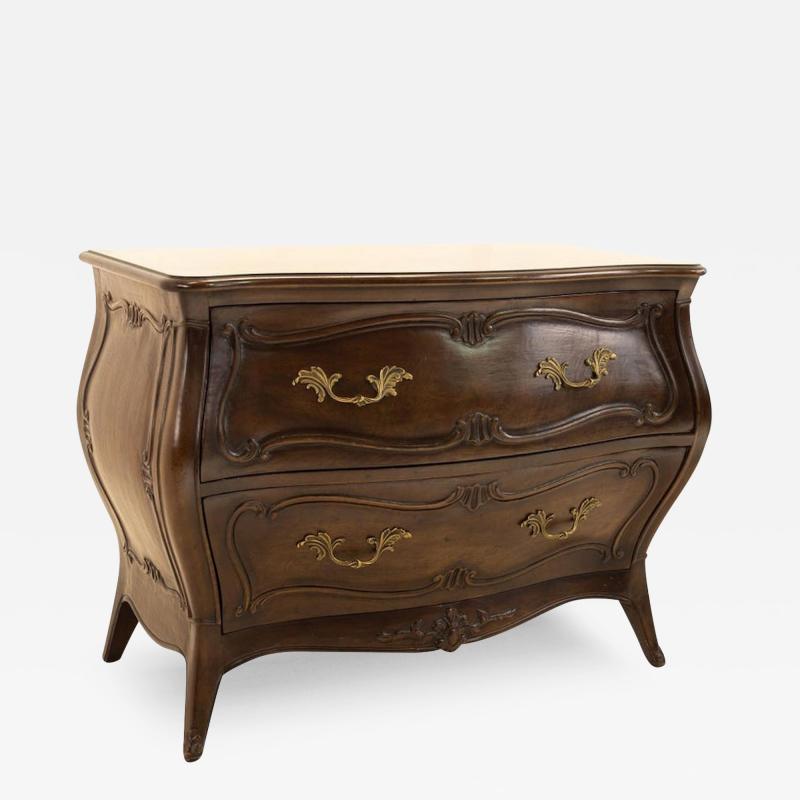 Mid Century Provincial Bombay 2 Drawer Chest