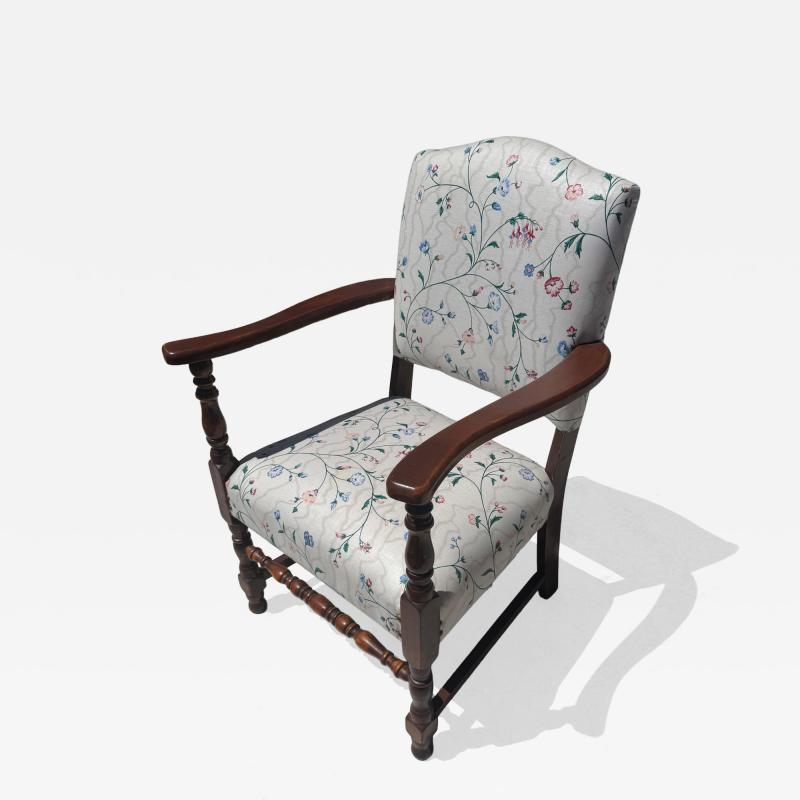 Mid Century Revival Occasional Arm Desk Chair