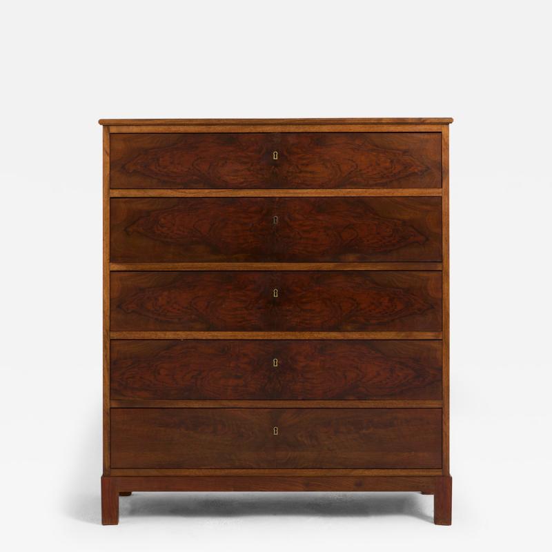 Mid Century Rosewood Chest of Drawers