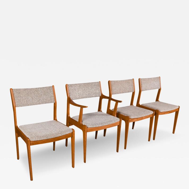 Mid Century Scandinavia Woodworks Co Teak Dining Chairs
