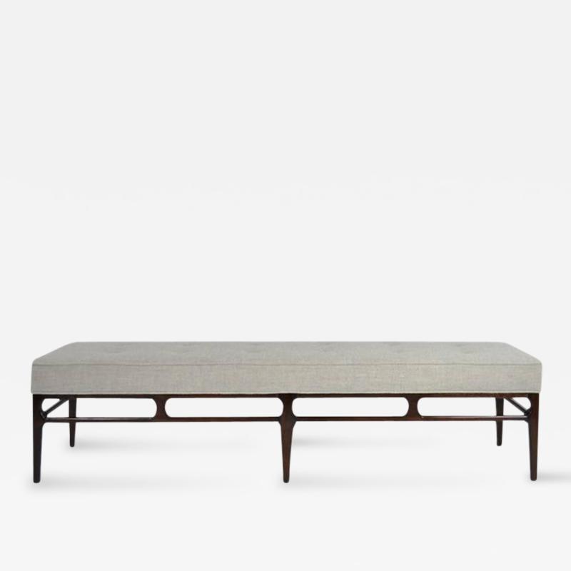 Mid Century Sculptural Bench
