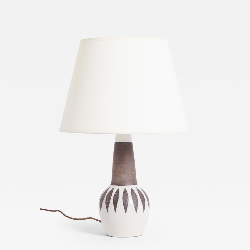 Mid Century Stoneware Table Lamp