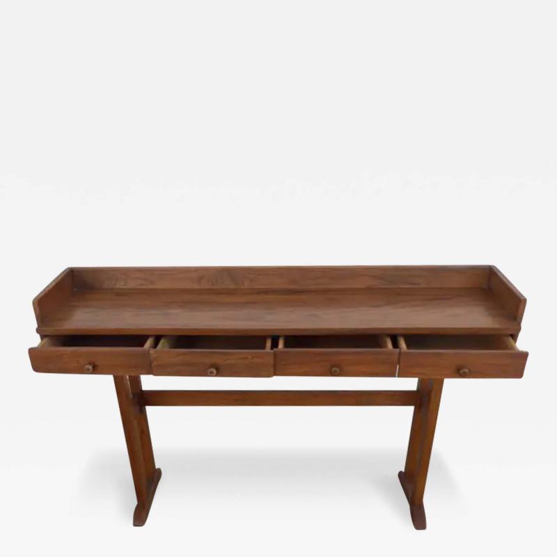 Mid Century Table Desk Console
