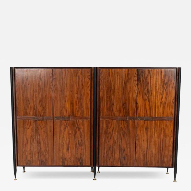 Mid Century Wooden Cabinet Italy 1960s