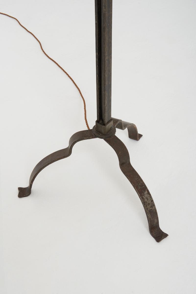Mid-Century Wrought Iron Floor Lamp
