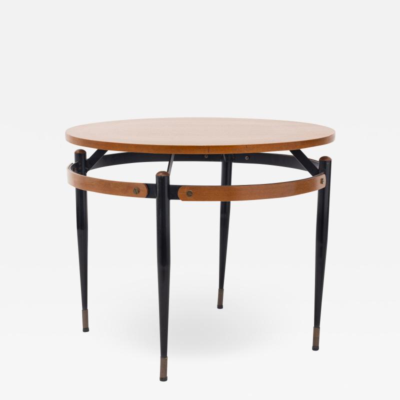 Mid Century round cocktail table 
