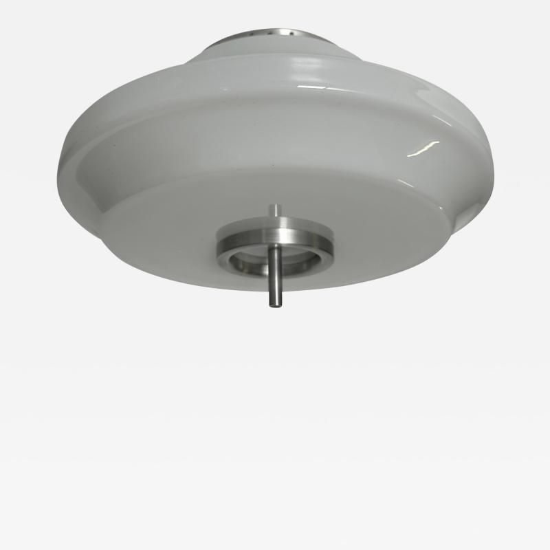 Mid century modern Italian flush mount ceiling light