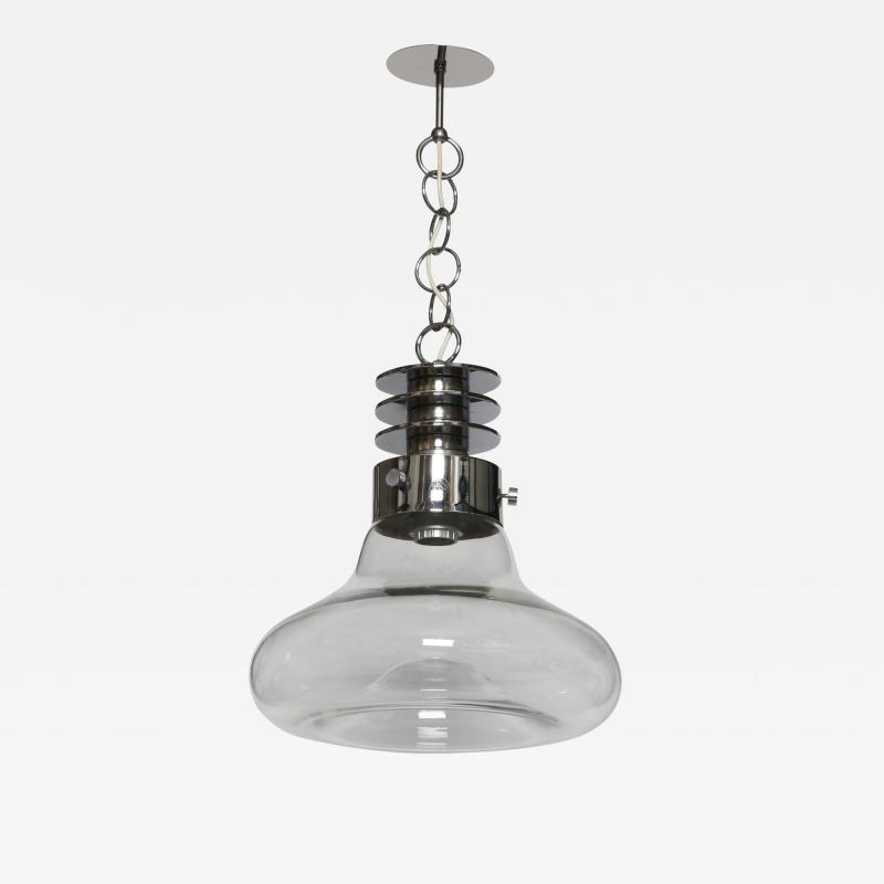 Mid century modern Murano glass ceiling pendant Italy 1960s