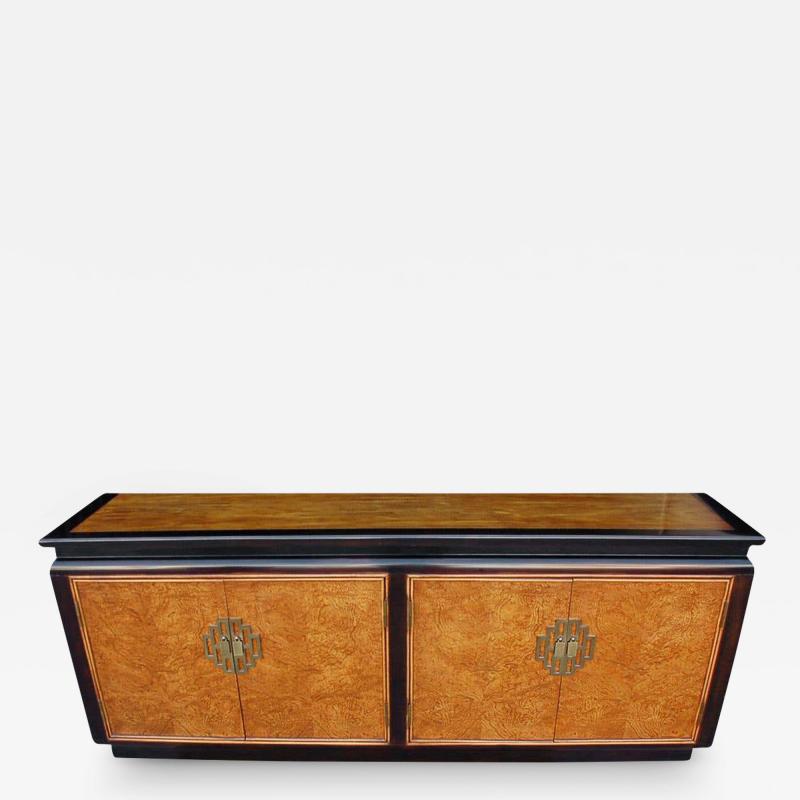 Midcentury Asian Modern Credenza or Dresser Hollywood Regency Chinoiserie