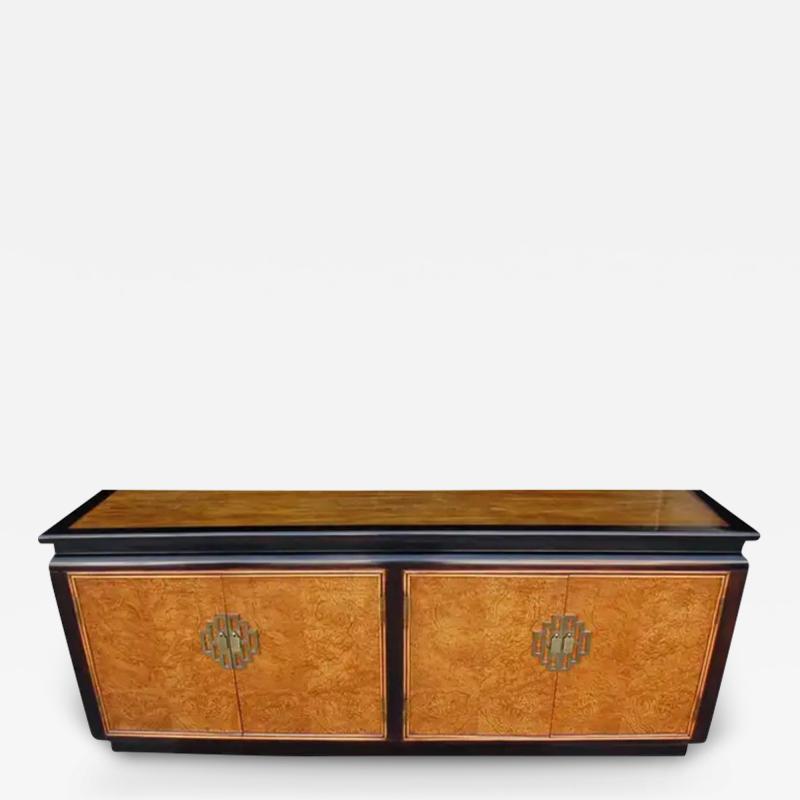 Midcentury Asian Modern Credenza or Dresser Hollywood Regency Chinoiserie
