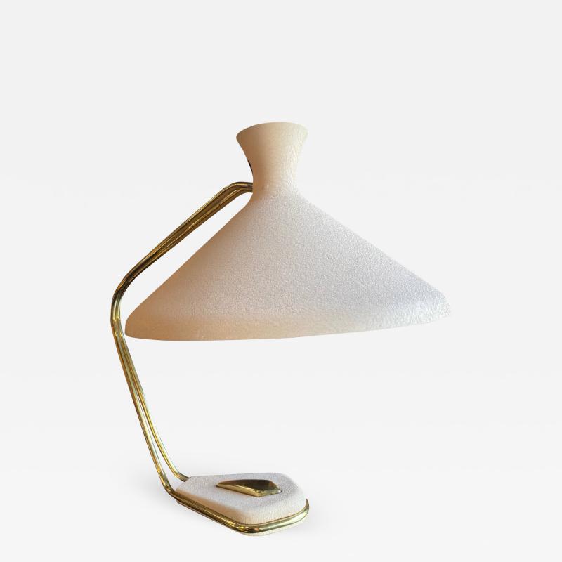 Midcentury Brass Table Lamp Italy 1960s