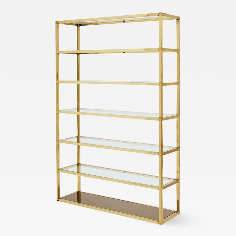 Midcentury Brass and Glass tag re