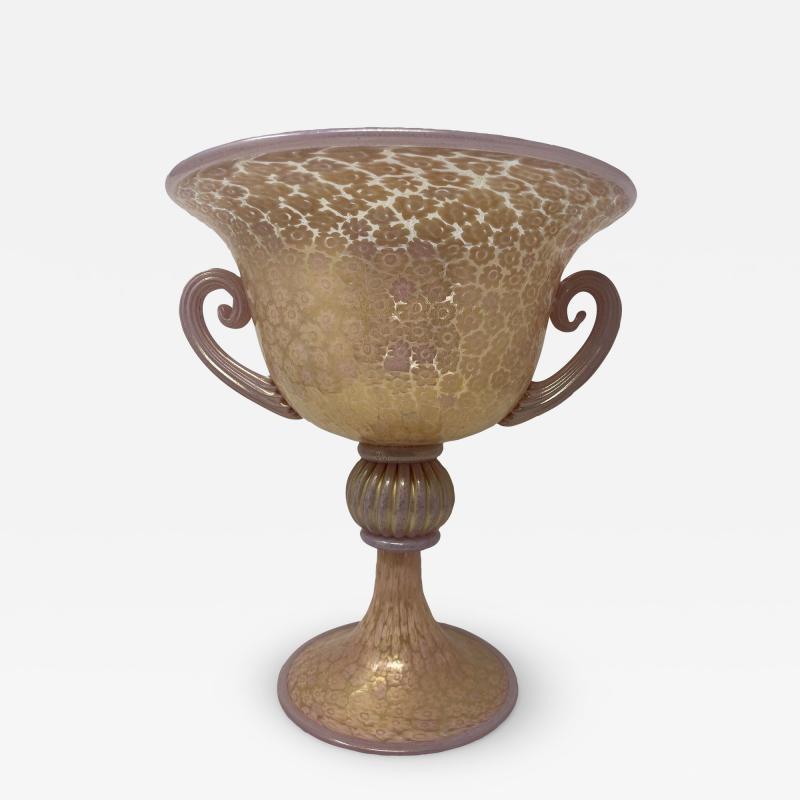 Millefiore Murano Glass Urn