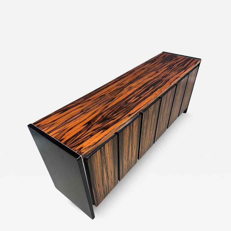 Milo Baughman 1970s Macassar Ebony Credenza by Milo Baughman for John Stuart Mid Century