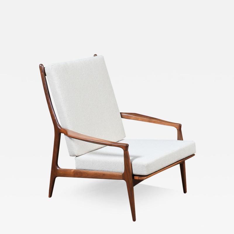 Milo Baughman Milo Baughman Archie Walnut Lounge Chair for Thayer Coggin