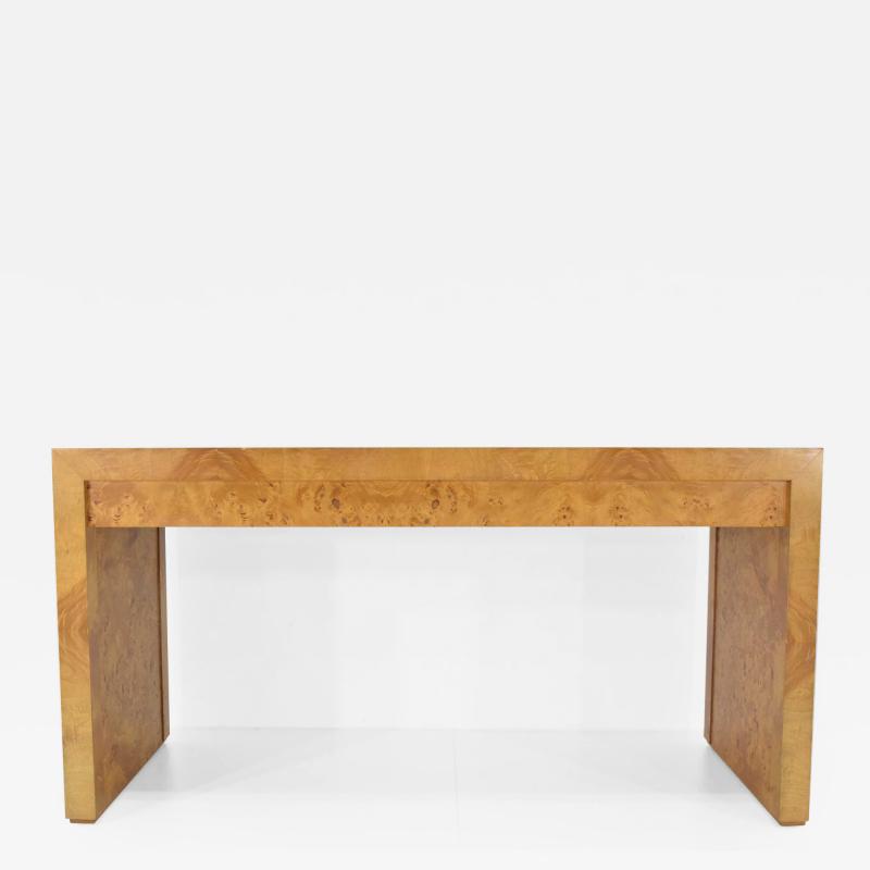 Milo Baughman Milo Baughman Burl Wood Desk