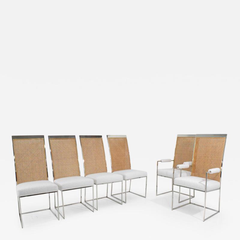 Milo Baughman Milo Baughman Dining Chairs in Holly Hunt Great Outdoors