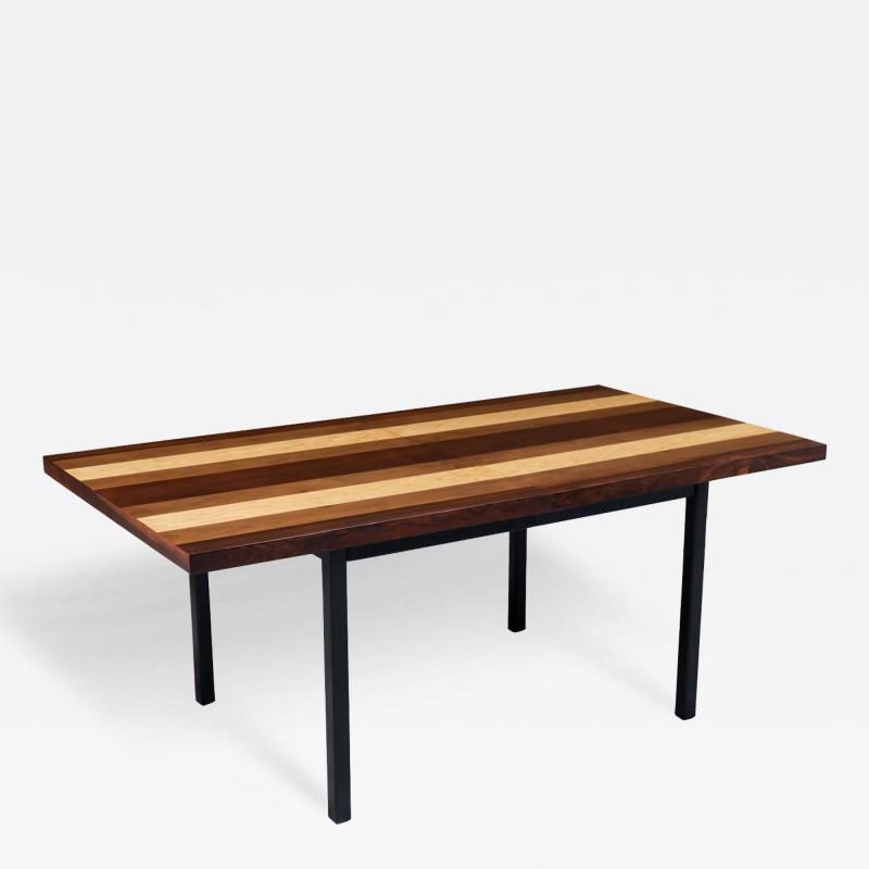 Milo Baughman Milo Baughman Multi Wood Extendable Dining Table for Directional