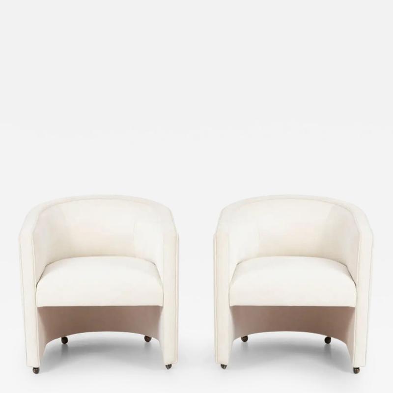 Milo Baughman Milo Baughman Style Lounge Chairs