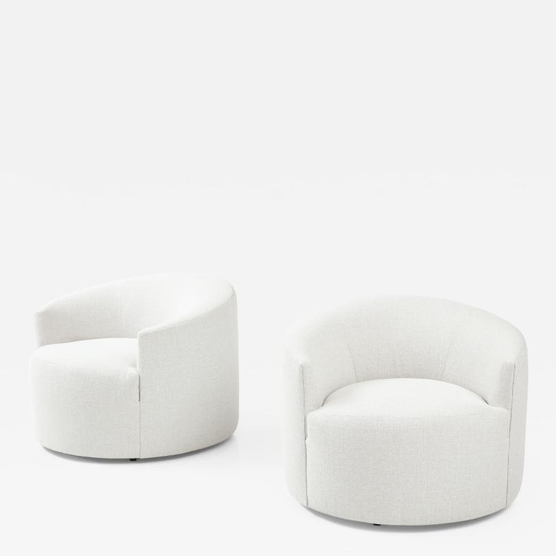 Milo Baughman Milo Baughman Swivel Chairs