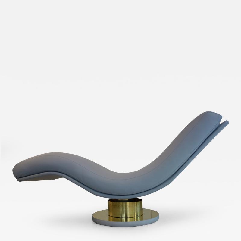 Milo Baughman Milo Baughman Swivel Chaise Lounge