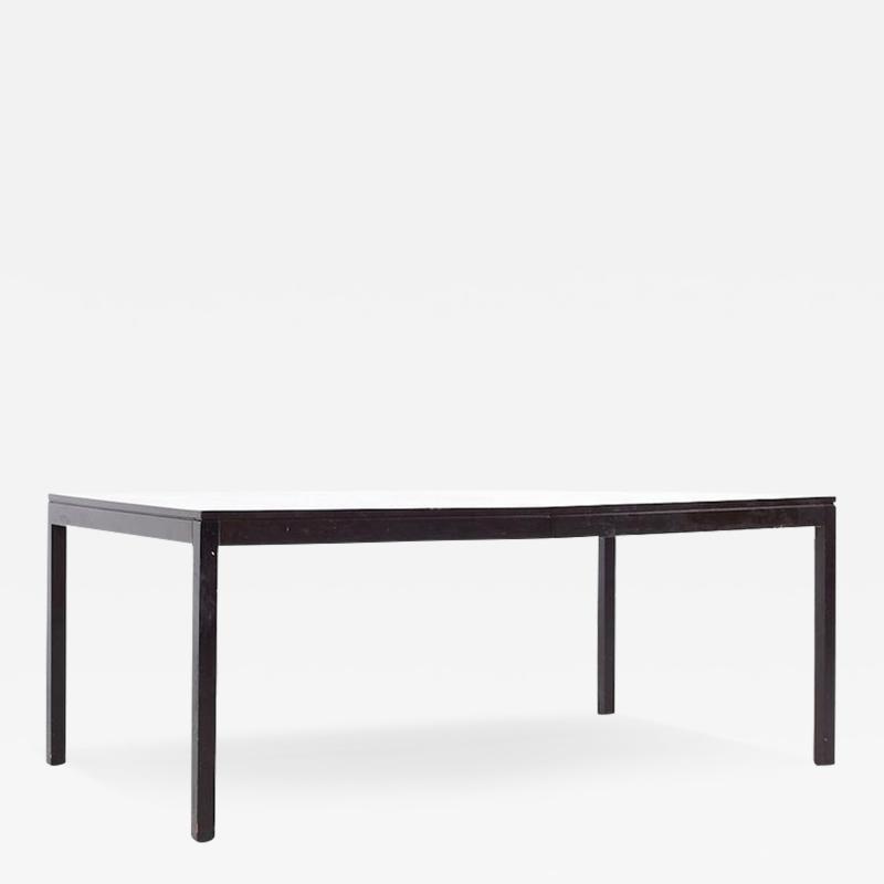 Milo Baughman Milo Baughman for Directional Mid Century Inlaid Dining Table with 2 Leaves