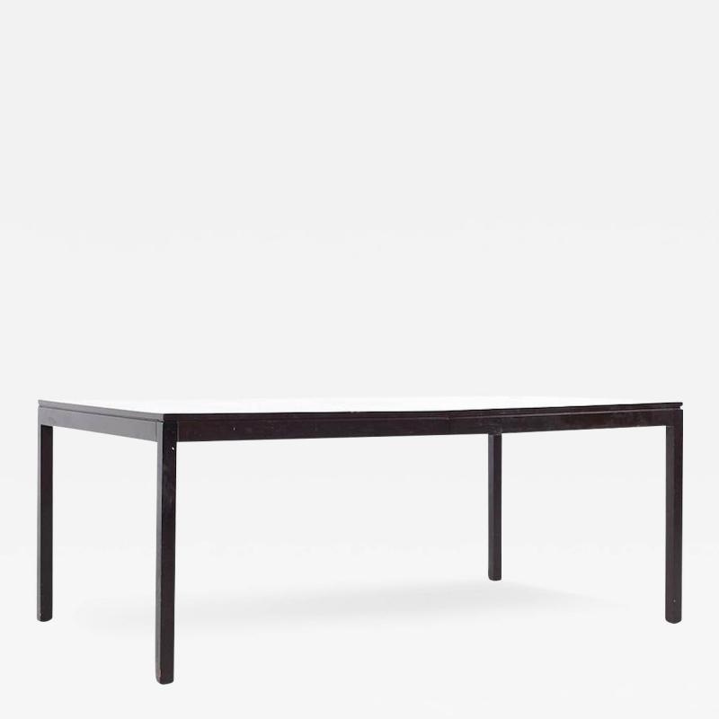 Milo Baughman Milo Baughman for Directional Mid Century Inlaid Dining Table with 2 Leaves