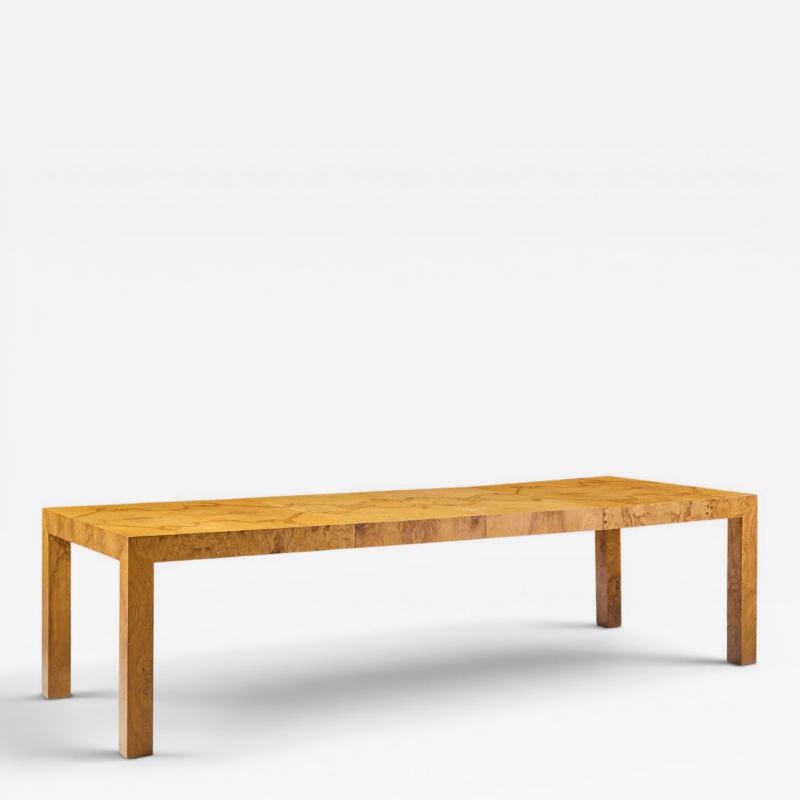 Milo Baughman Milo Baughman for Thayer Coggin Mid Century Dining Table with 2 Leaves