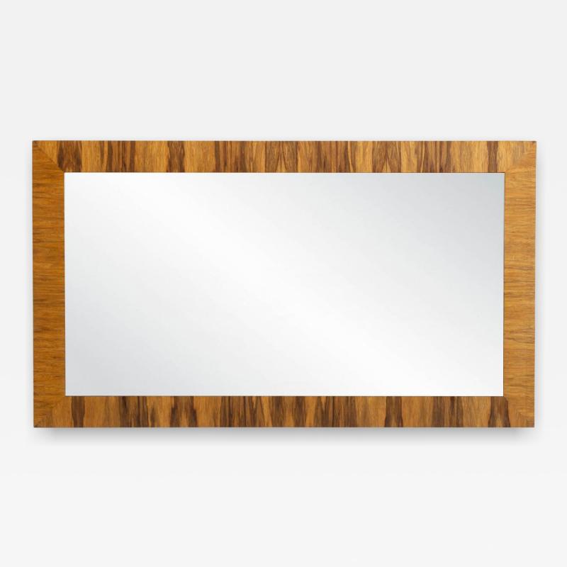 Milo Baughman Milo Baughman for Thayer Coggin Rosewood Wall Mirror 1975c 