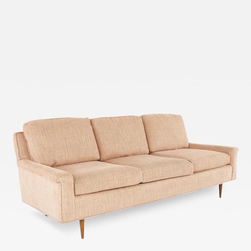 Milo Baughman Milo Baughman for Thayer Coggin Style Mid Century Sofa with New Upholstery