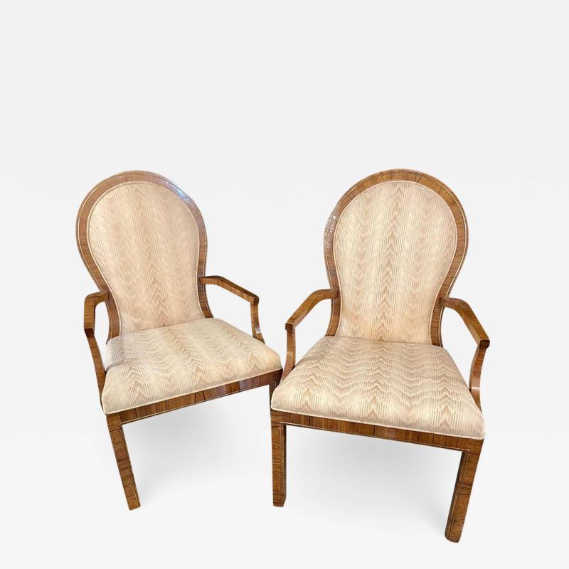 Milo Baughman Pair of Milo Baughman Arm or Office Chairs Mid Century Modern Mastercraft