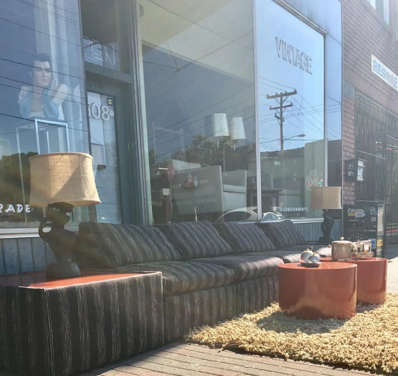 Milo Baughman Stunning 7 Piece Milo Baughman Sectional Pit Group by