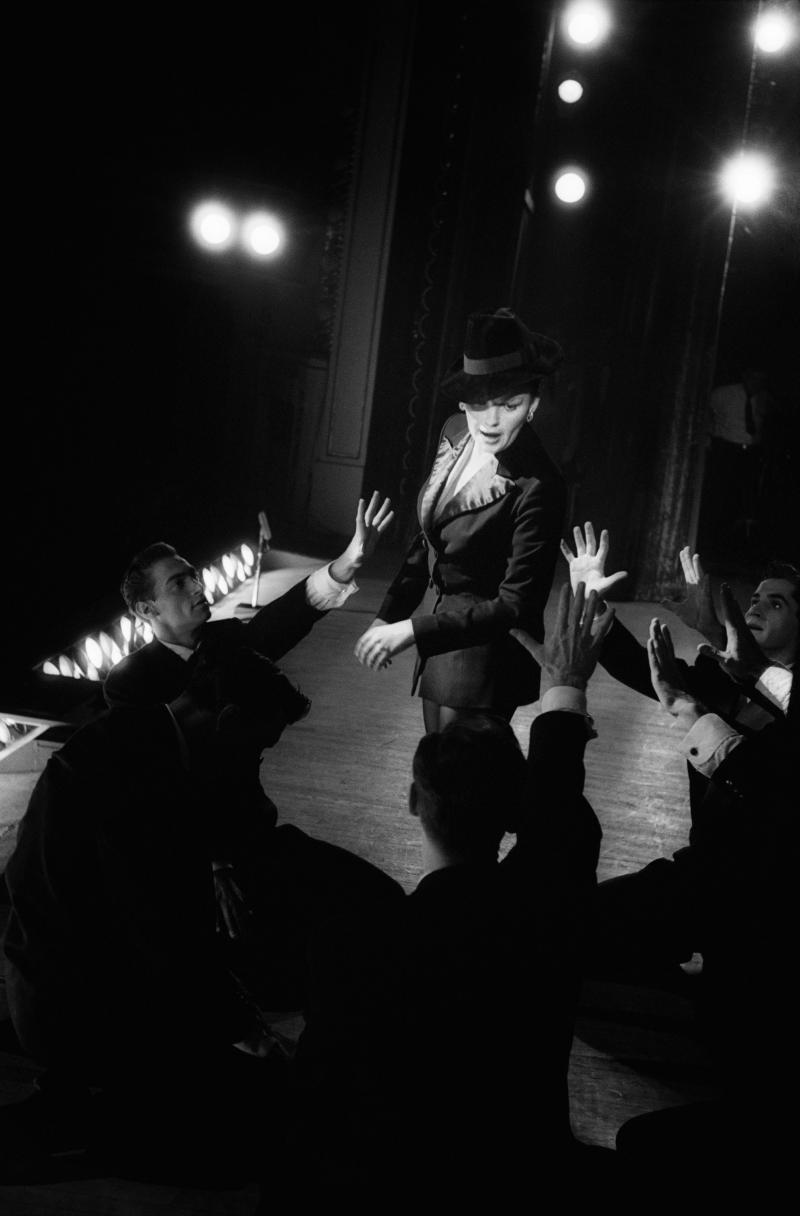 Milton H Greene July Garland Palace Theatre NYC