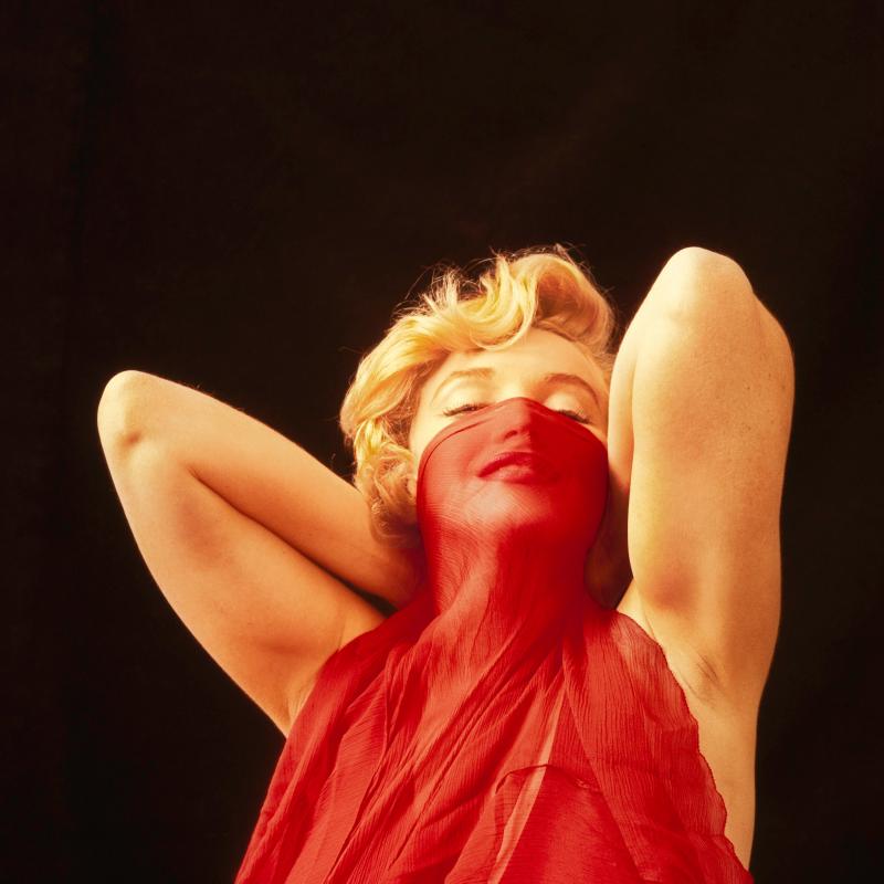 Milton H Greene Marilyn Monroe Red Sash
