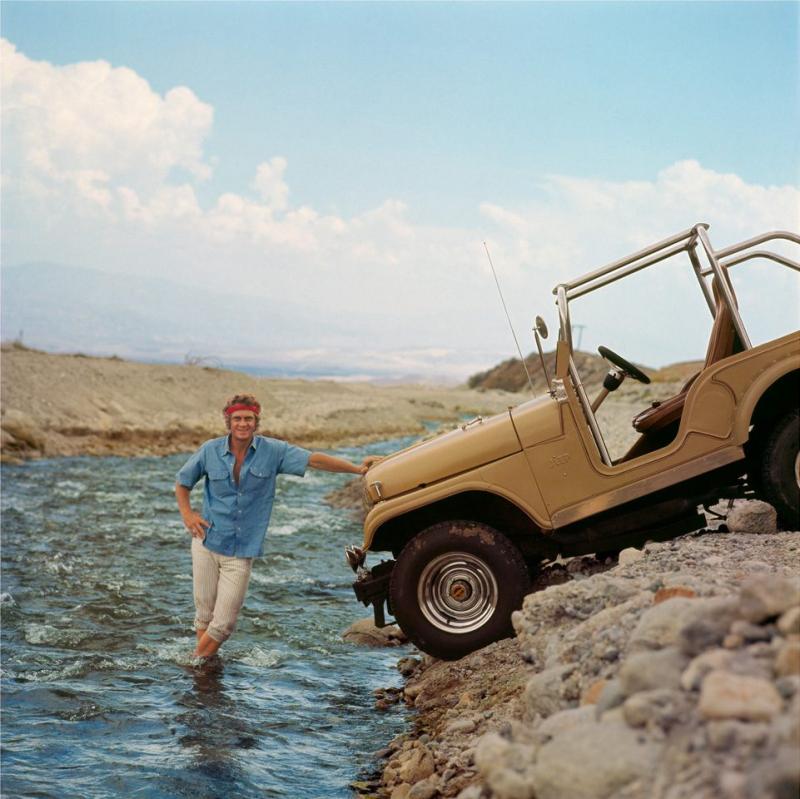 Milton H Greene Steve McQueen Baja