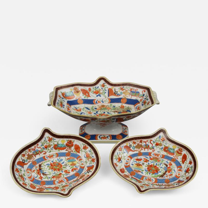 Minton Three Piece Dessert Set