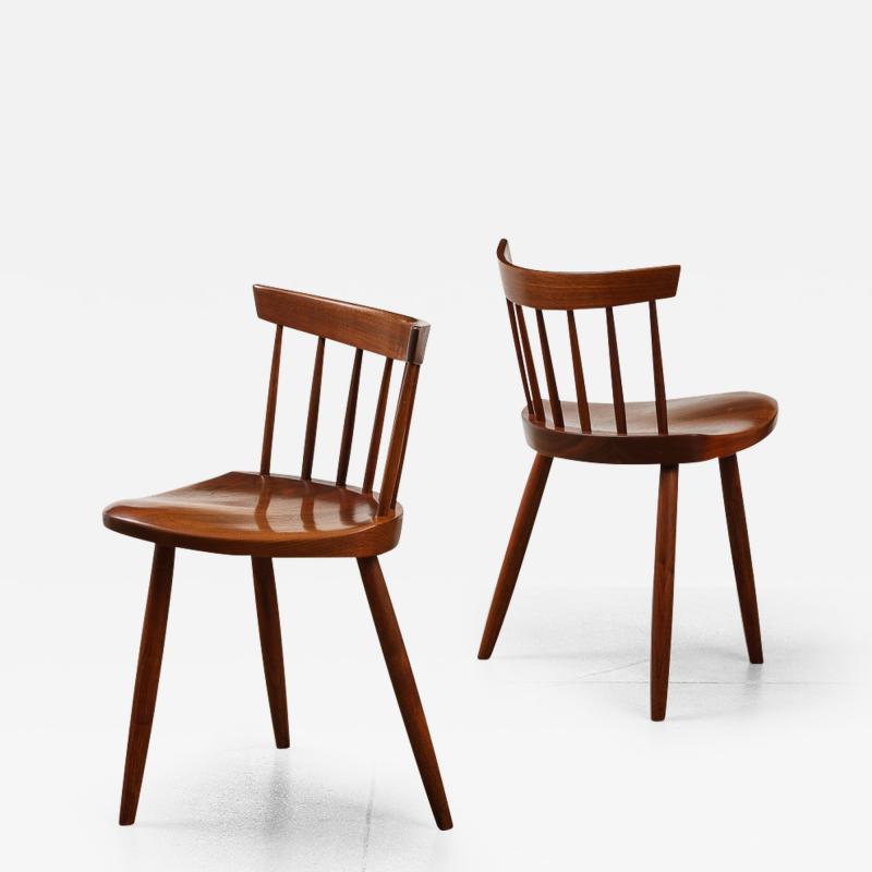 Mira Nakashima Pair of Mira Chairs by Mira Nakashima