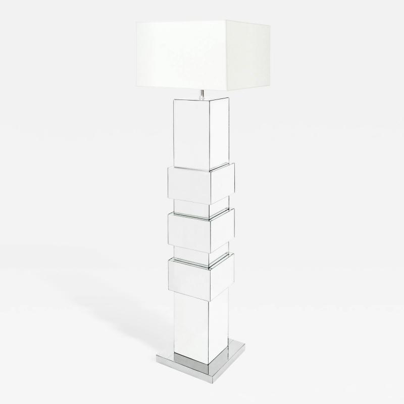 Mirrored Floor Lamp