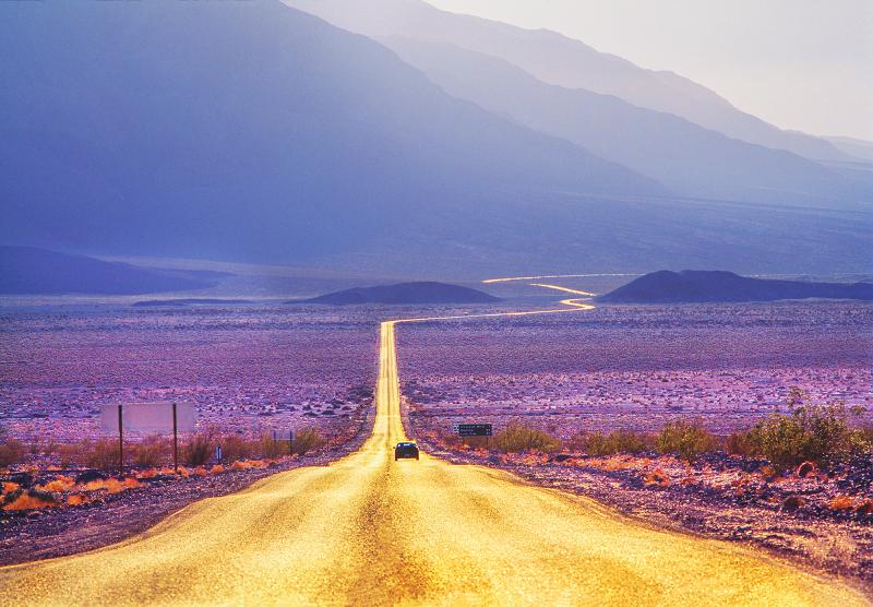 Mitchell Funk Golden Dessert Road to Infinity in the American West