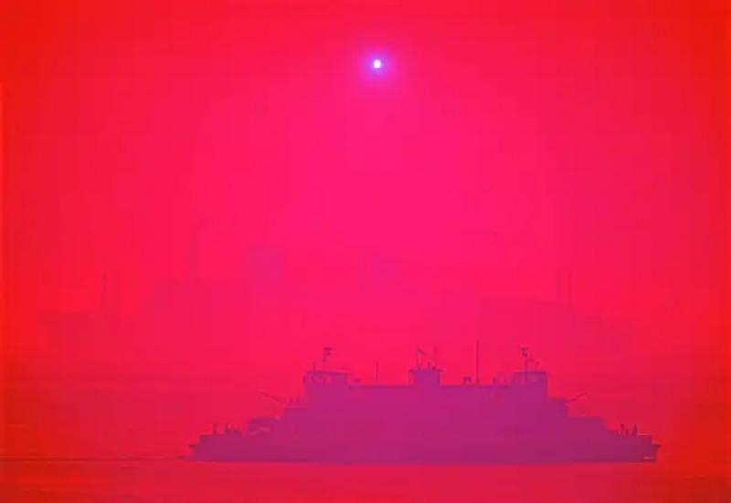 Mitchell Funk Magenta Staten Island Ferry