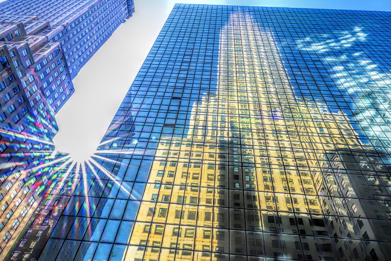 Mitchell Funk The Chrysler Building A Reflection