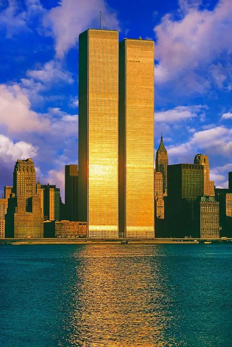 Mitchell Funk Twin Towers World Trade Center