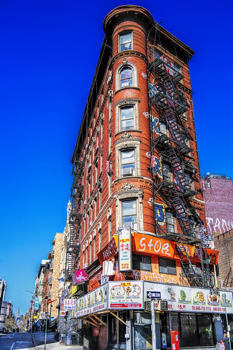 Mitchell Funk Wherever You Look You See The Chrysler Building Eldridge Street