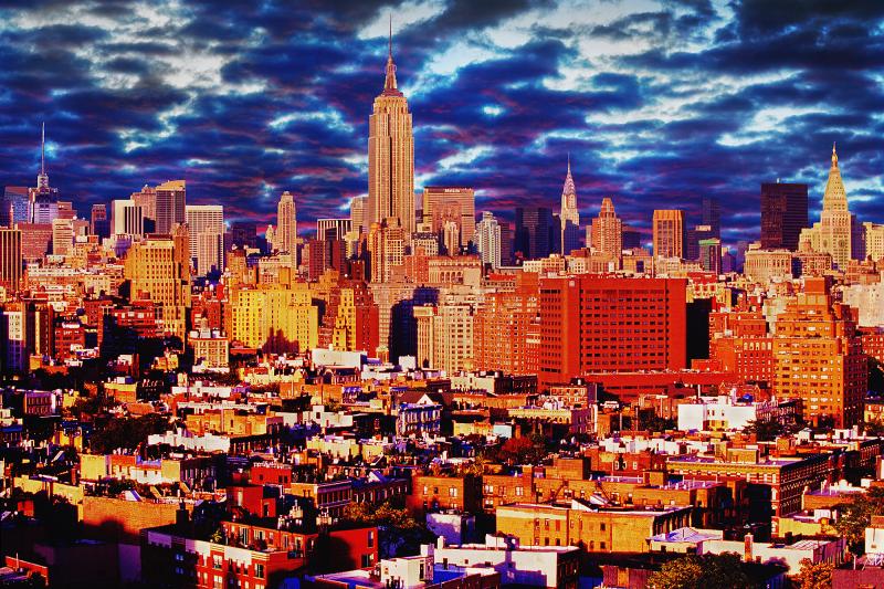 Mitchell Funk Wherever You Look You See The Chrysler Building Lower Manhattan