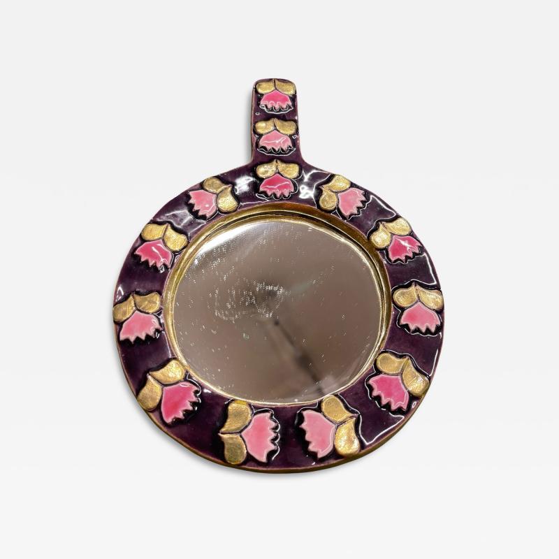 Mithe Espelt 1960s Decorative wall mirror by Mith Espelte