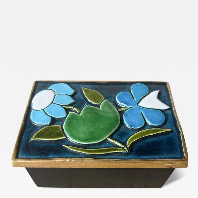 Mithe Espelt A Mithe Espelt Floral Jewellery Box
